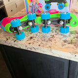 Circle Society Classic Adjustable Indoor & Outdoor Childrens Roller Skates - Adjustable Size 12-3