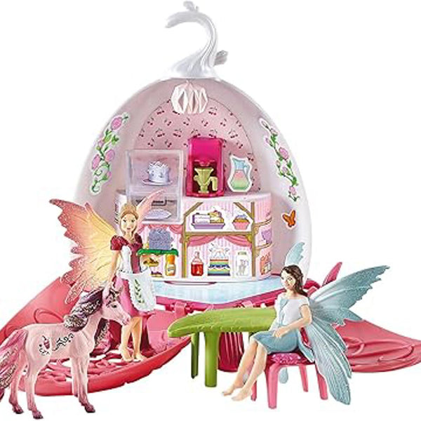 Bayala Fairy Cafe Blossom Dollhouse - 21 Pieces