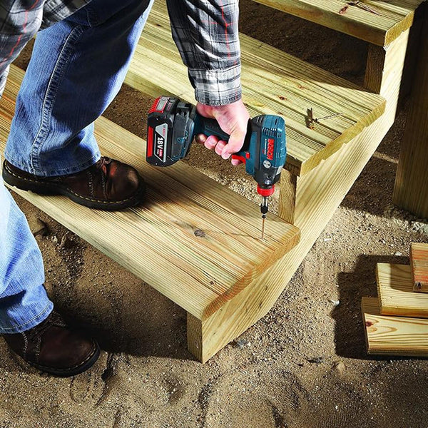 BOSCH ITSQ26B 6 In. Square #2 Impact Tough Screwdriving Bit Set