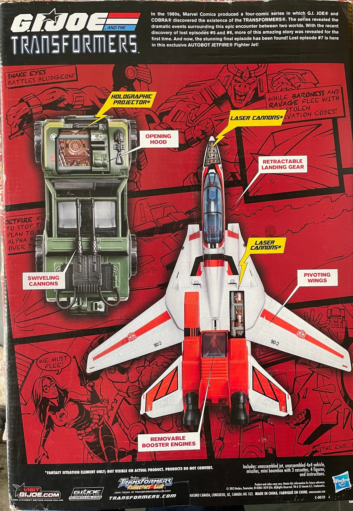 2013 Hasbro The Epic Conclusion GI Joe SDCC Issue 7