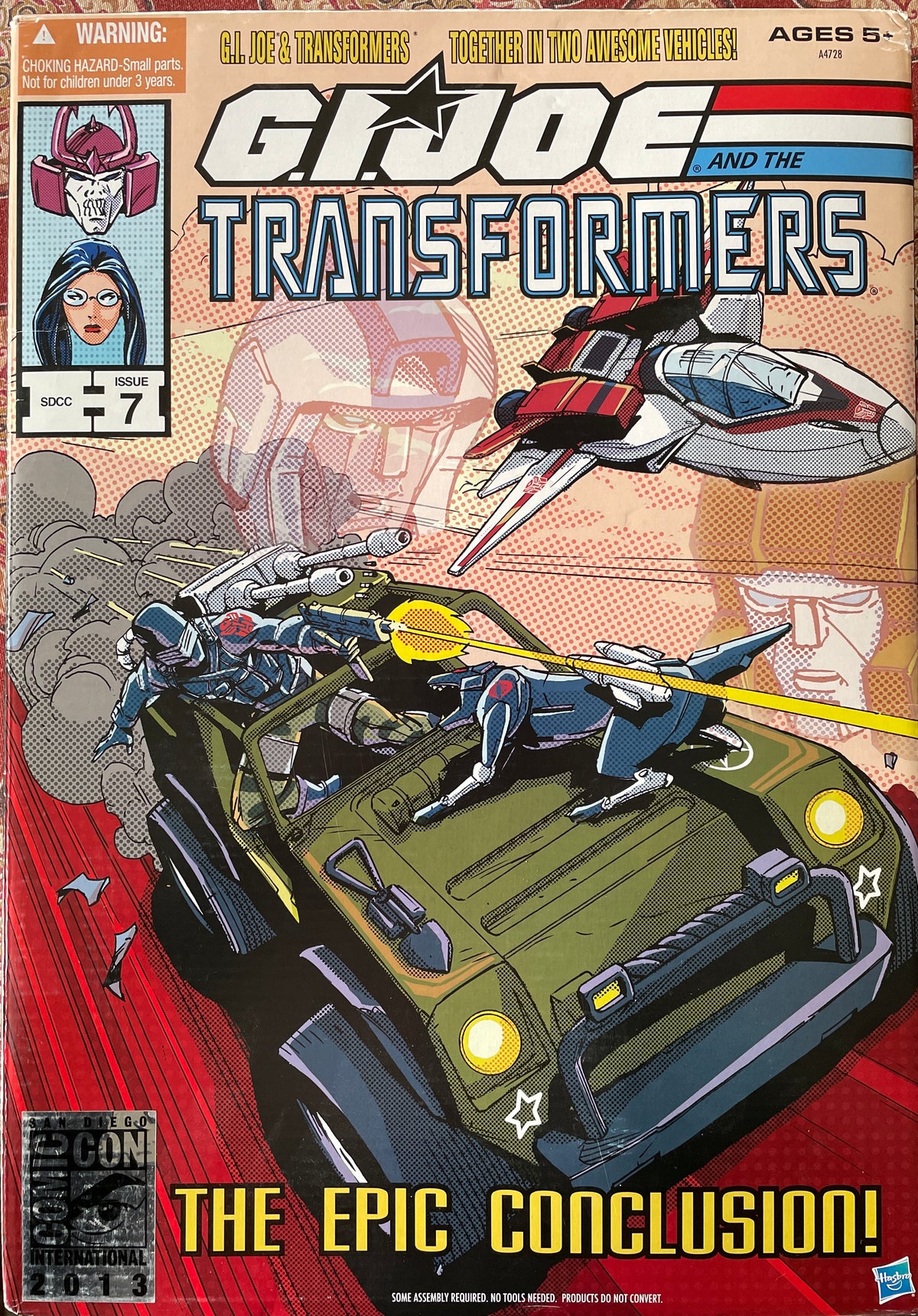 2013 Hasbro The Epic Conclusion GI Joe SDCC Issue 7