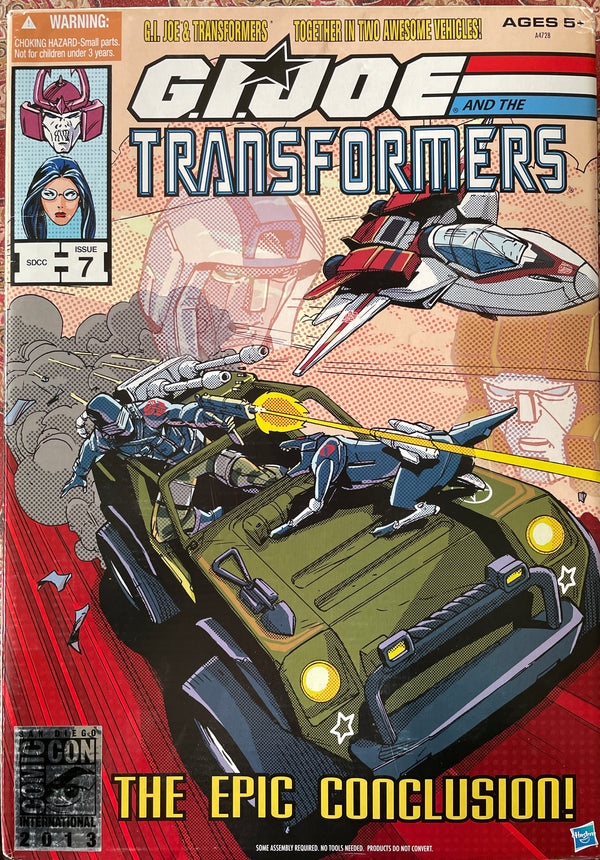 2013 Hasbro The Epic Conclusion GI Joe SDCC Issue 7