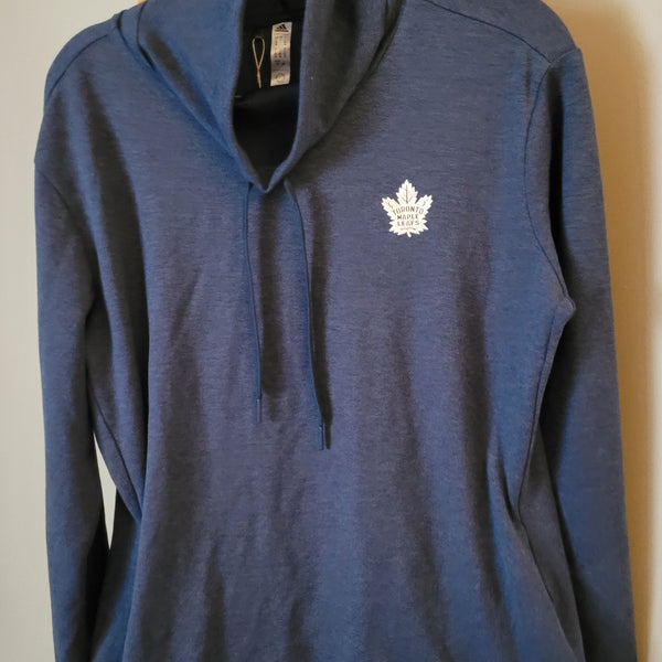 Adidas Toronto Maple Leafs Women's High Mock Pullover - New