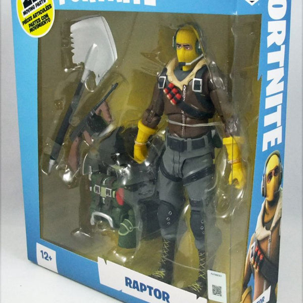 2018 Fortnite Raptor 18 cm / 7" Action Figure