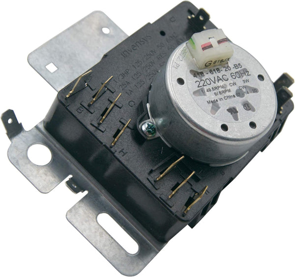 W10436303 Clothes Dryer 3 Cycle Timer 220VAC 60Hz 3W Replacement - New