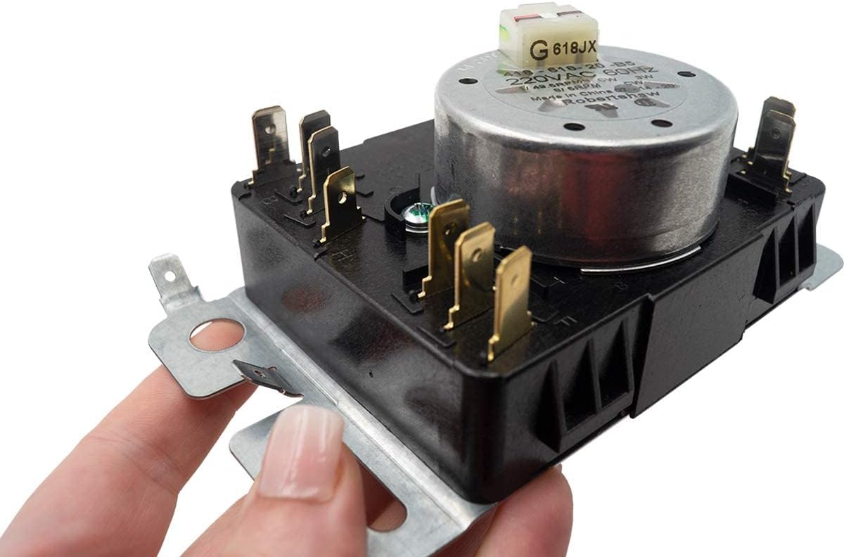 W10436303 Clothes Dryer 3 Cycle Timer 220VAC 60Hz 3W Replacement - New