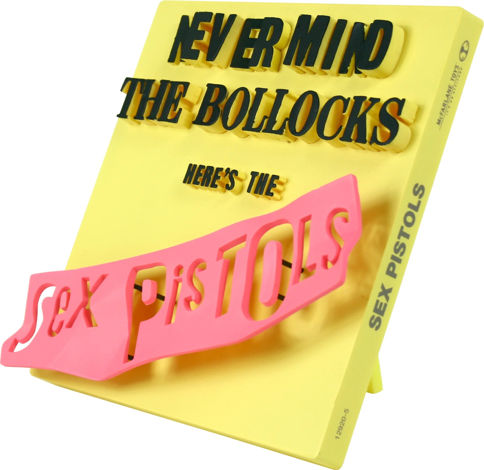 McFarlane Toys Sex Pistols "Never Mind the Bollocks" 3D Album Cover - DH Collectibles McFarlane Toys Sex Pistols "Never Mind the Bollocks" 3D Album Cover - DH Collectibles