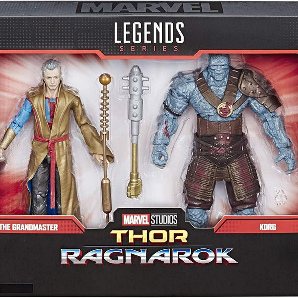 2018 Marvel Thor Ragnarok The Grandmaster & Korg Action Figures