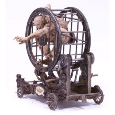 2004 McFarlane Toys Clive Barkers Infernal Parade Golem Elijah the Wildman Action Figure