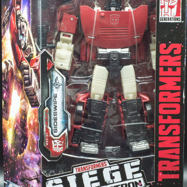 2018 Transformers Generations War for Cybertron Siege Deluxe Class Sideswipe - Action Figure