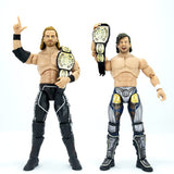 2021 All Elite Wrestling Unrivaled Adam Page / Kenny Omega Action Figure Set
