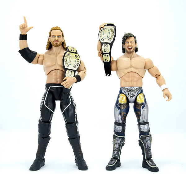 2021 All Elite Wrestling Unrivaled Adam Page / Kenny Omega Action Figure Set