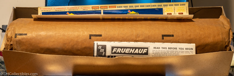 AMT Fruehauf "Plated" Tanker Semi Trailer 1/25 Scale Model Kit - RARE