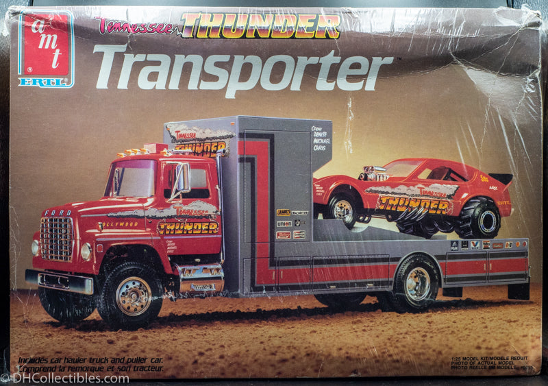 1986 AMT ERTL Tennessee Thunder Transporter 1/25 Scale Model Kit