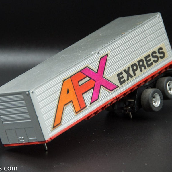 USED Aurora HO AFX Express Semi Trailer Slot Car