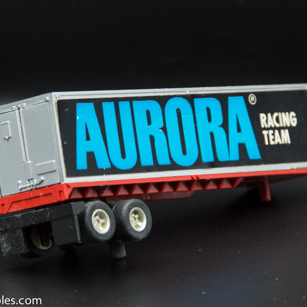 USED Aurora HO Racing Team Semi Trailer Slot Car