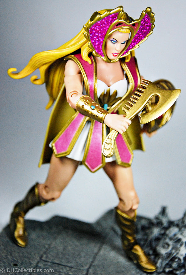 2011 Masters of the Universe Classics Bubble Power She-Ra Action Figure