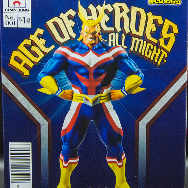 2019 My Hero Academia Age of Heroes Vol.1 All Might - Action Figure