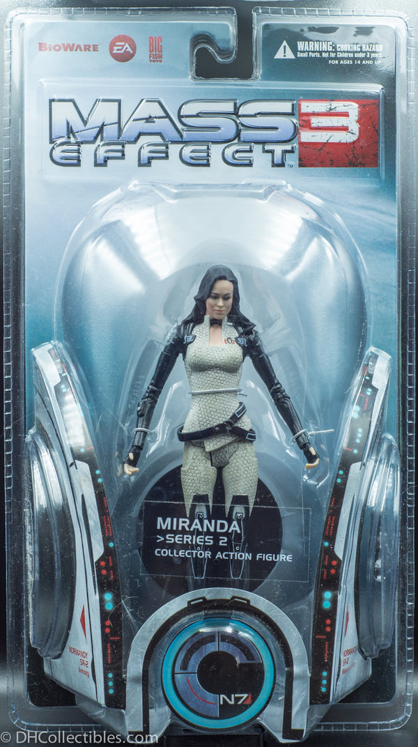 2012 Big Fish Toys BioWare Mass Effect 3 Miranda Series 2 Collector Action Figure