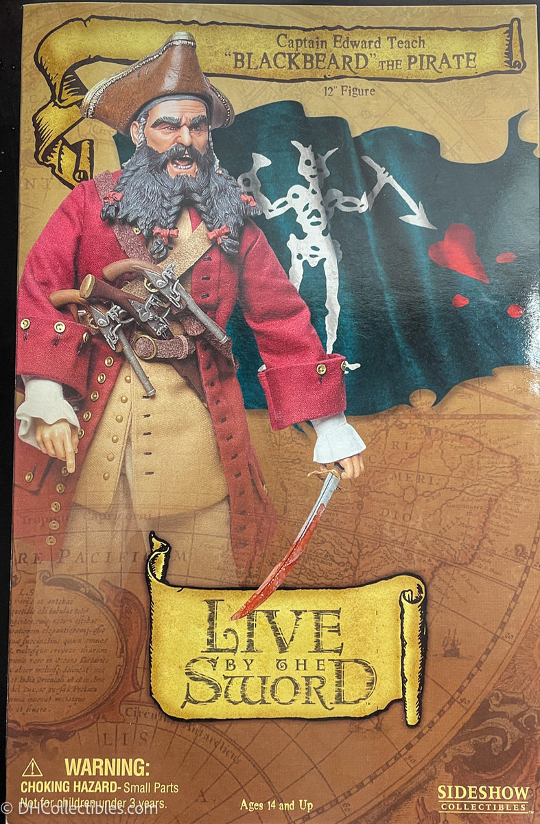 2004 Sideshow 12" Blackbeard the Pirate Limited Edition Figure DH