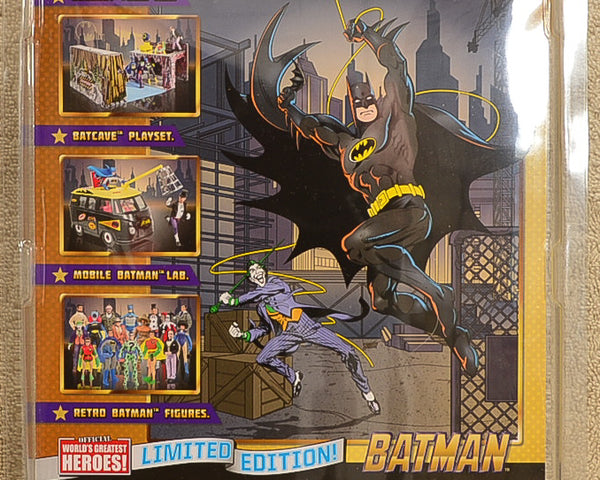 Figures Toy Co Worlds Greatest Heroes Batman Mego Limited Edition Action Figure