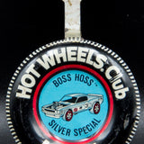 1970 Hot Wheels Redline Mustang Boss Hoss Chrome RARE COLOUR