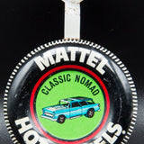 1970 Hot Wheels Redline Classic Nomad Hot Pink with White Interior Flower Power