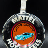 1968 Hot Wheels Redline Custom Corvette Gold Black Interior