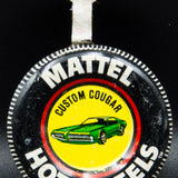 1968 Hot Wheels Redline Custom Cougar Blue with Dark Interior