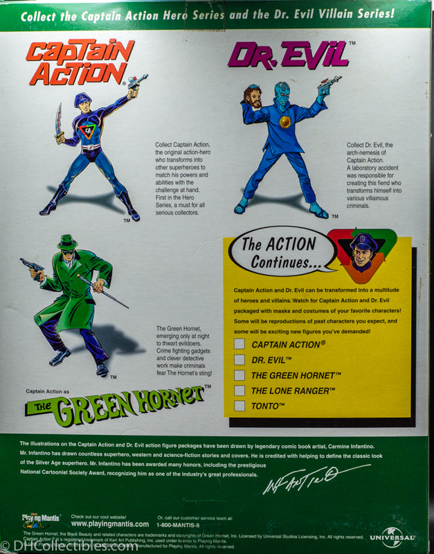 1998 Playing Mantis Captain Action as Kato Vintage Action
