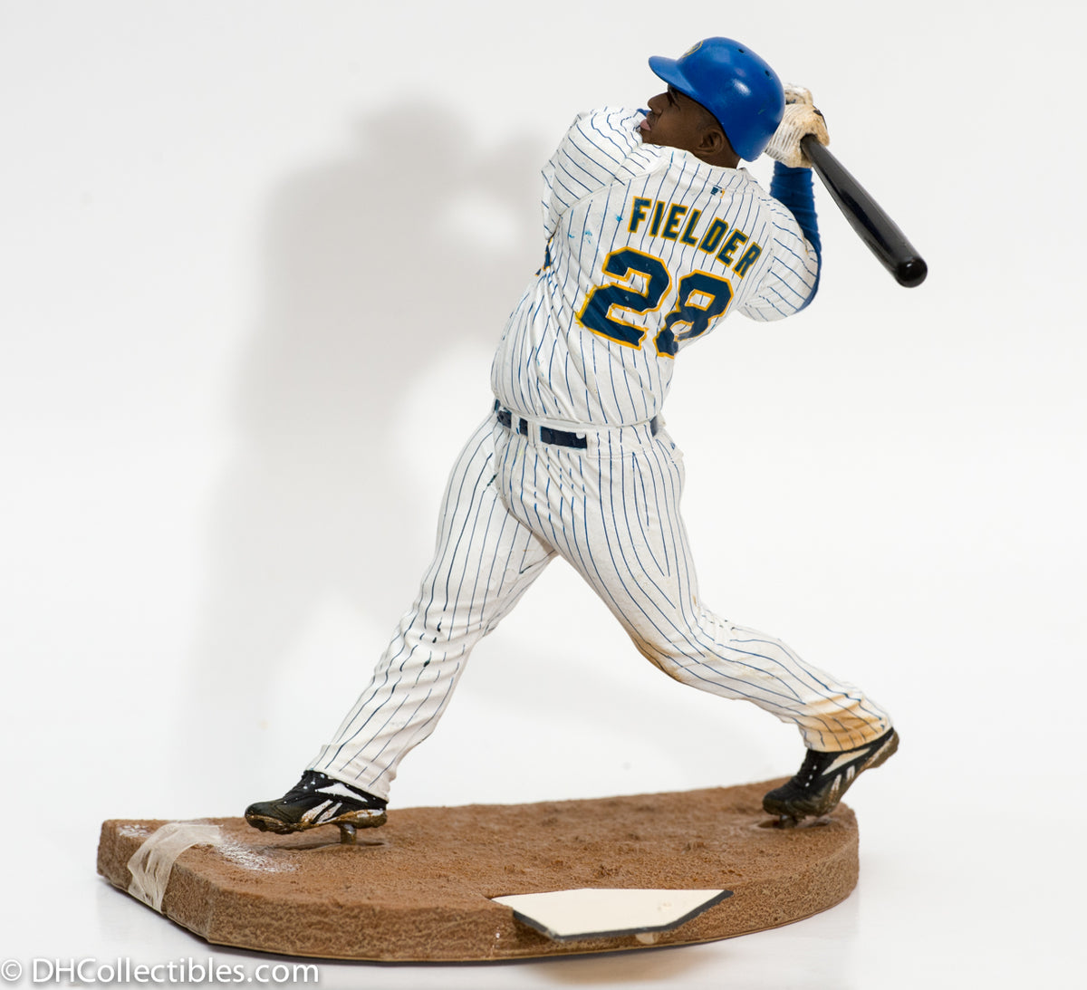 2007 McFarlane MLB Series 19 Prince Fielder Milwaukee Brewers White Jersey - Loose