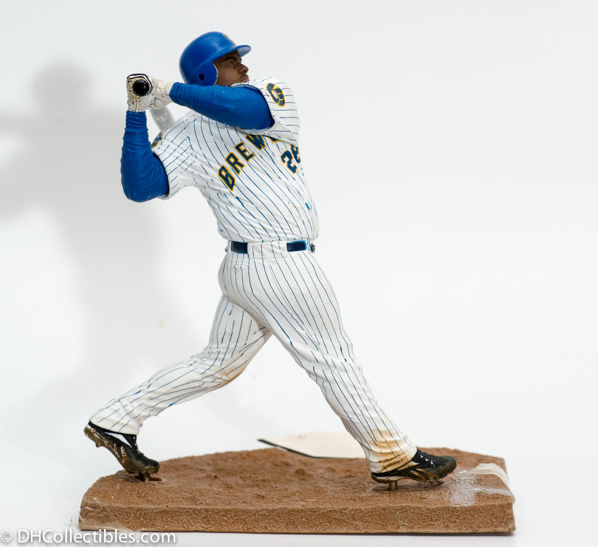 2007 McFarlane MLB Series 19 Prince Fielder Milwaukee Brewers White Jersey - Loose