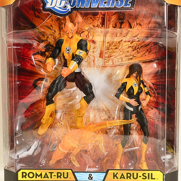 2009 Mattel DC Universe Romat-Ru & Karu-Sil 7" (The Color of Fear) Action Figure Set