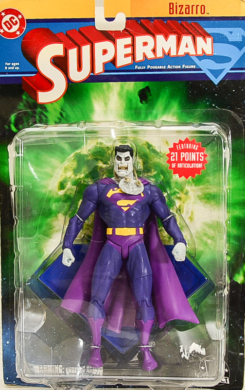 2003 DC Direct Superman Series 1 Bizarro Action Figure - RARE