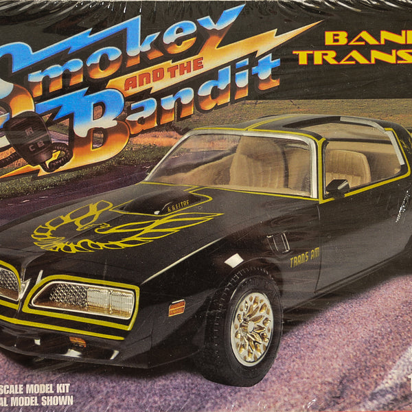 2001 AMT 1977 Pontiac Trans Am Smokey And The Bandit 1:25 Plastic Model Kit