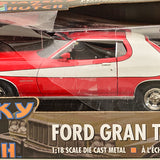 2002 AMT ERTL Starsky & Hutch Ford Gran Torino 1:18 Scale Die Cast Metal