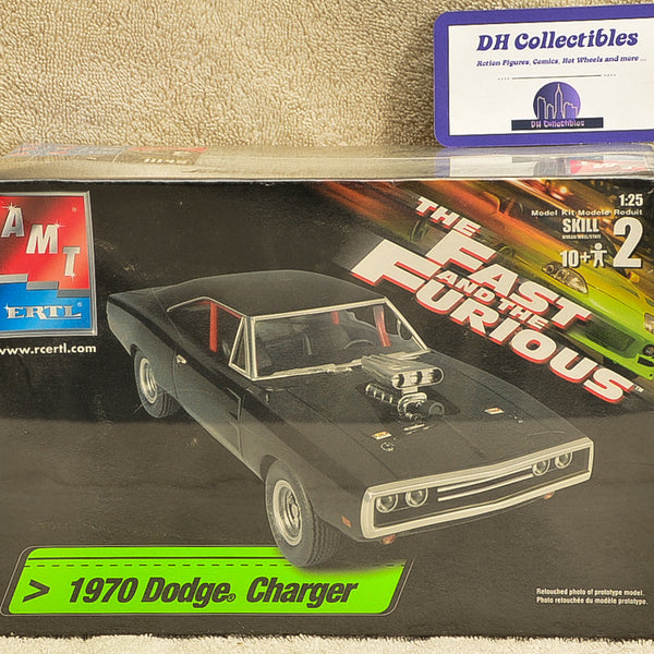 AMT/ERTL 2005 The Fast And The Furious 1970 Dodge Charger Plastic Model Kit 1:25 Scale