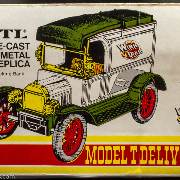 ERTL Diecast Bank 1913 Ford Model T Delivery Winn Dixie 1364 1:25 Scale Die Cast Metal - Limited Edition