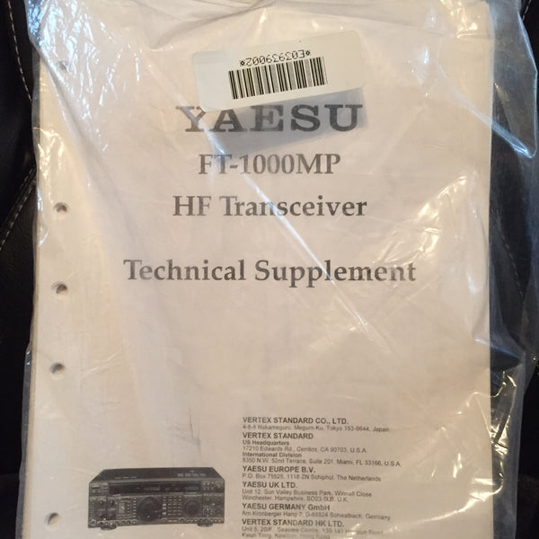 Yaesu FT-1000MP Service Manual