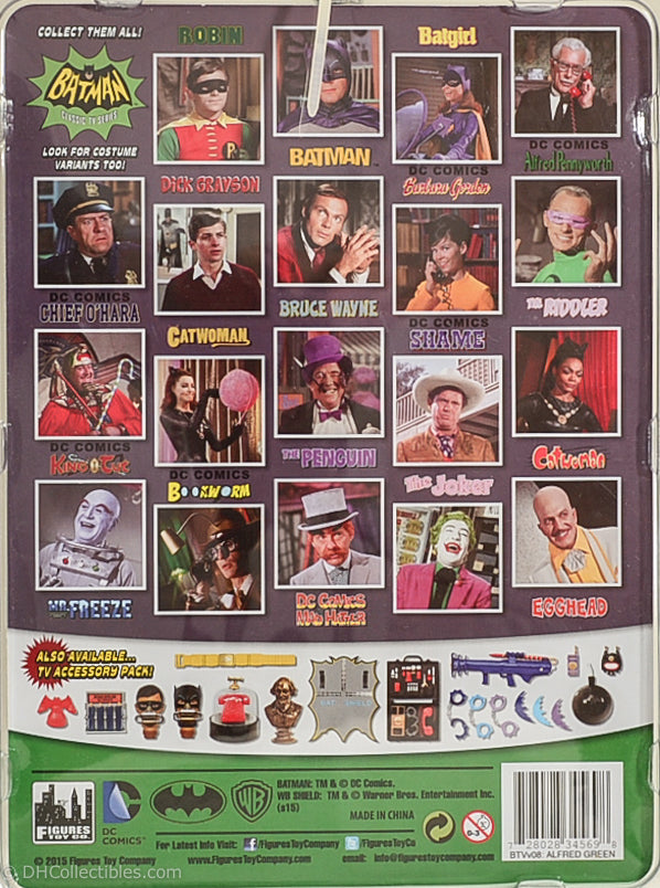 2015 EC Exclusive Alfred Pennyworth Green Apron Limited Edition Action Figure