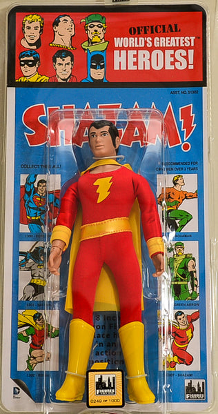 2015 DC Comics Kresge Style Series 1 Shazam! 8" Action Figure Limited Edition 0249 of 1000