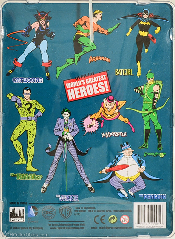 2014 World's Greatest Heroes! Wonder Woman with Full Body Artwork Action Figure