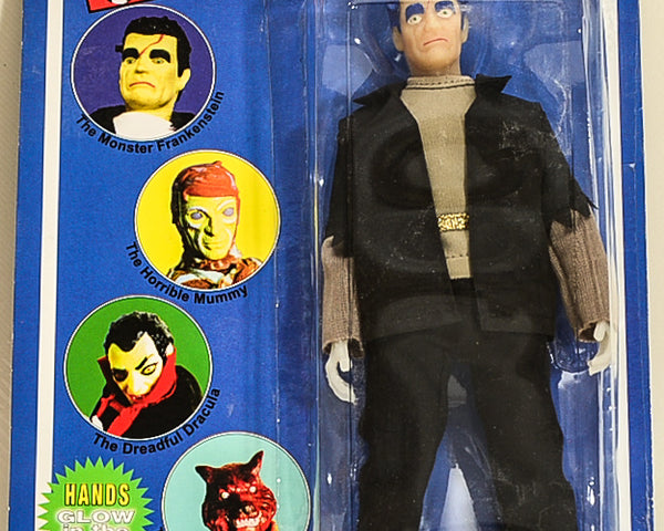 2004 Figures Toy Co Mad Monster Series 1970s Frankenstein 8" Mego Retro Action Figure RARE