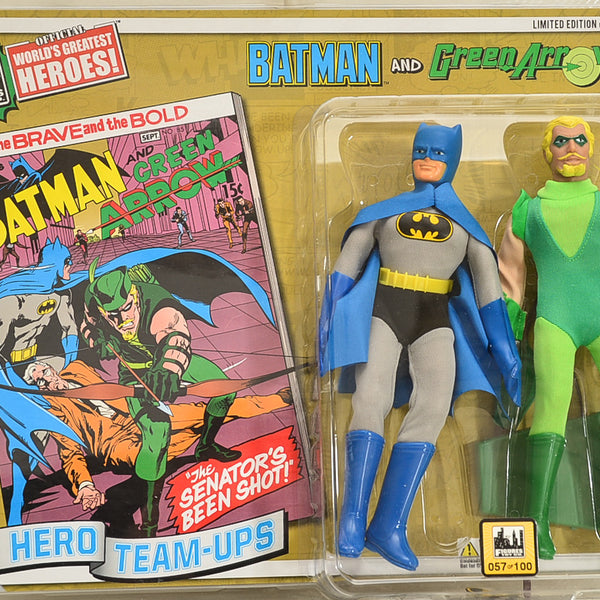 2014 DC Comics Series 2 Hero Team-ups Two Pack - Batman and Green Arrow Limited Edition Action Figures