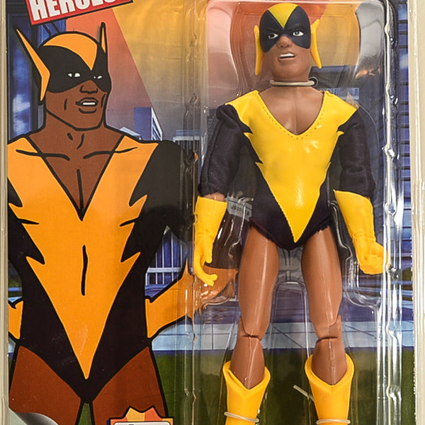 2015 Figures Toy Co Super Friends Series 2 Black Vulcan Action Figure 8" Mego Retro