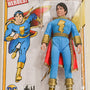2016 Figures Toy Co Limited Edition Blue & Gold Variant Shazam Jr ! Retro 8 Inch Action Figures