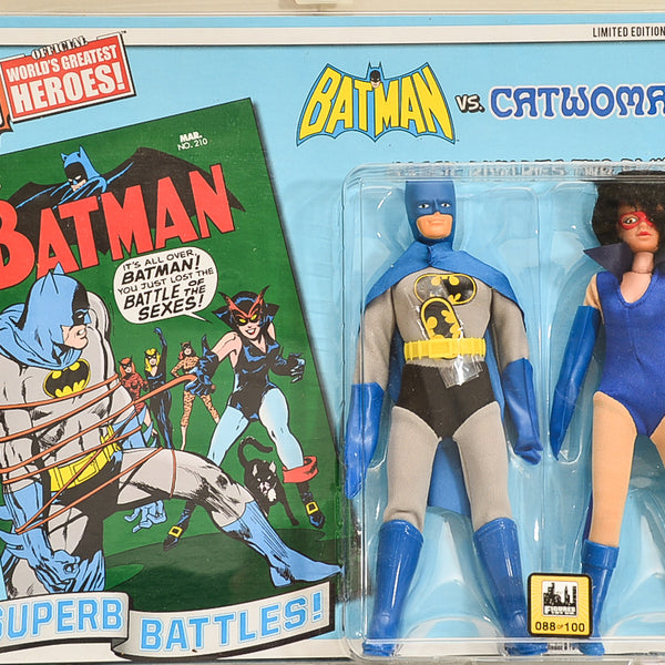2014 DC Comics Series 1 Classic Rivalries Two Pack - Batman vs Catwoman Limited Edition Action Figures