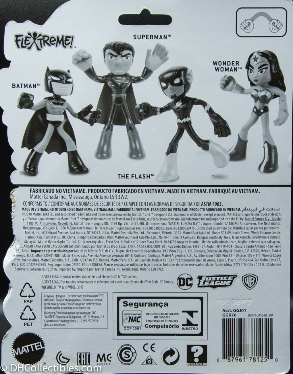 2018 Mattel DC Justice League Flextreme Superman 7 Inch Action Figure