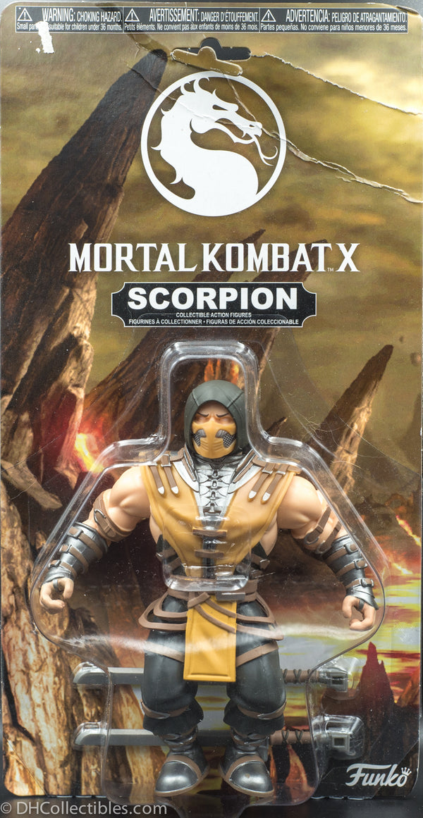 2017 Funko Savage World Mortal Kombat X Scorpion Action Figure