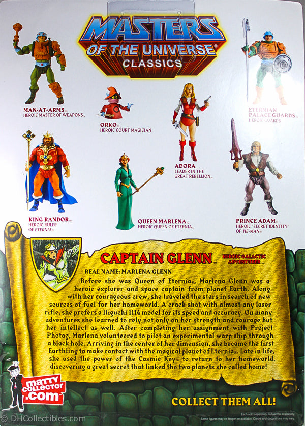 2011 Masters of the Universe Classics Captain Glenn Action Figure